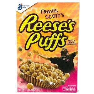 Travis Scott X Reeses Puffs Cereal